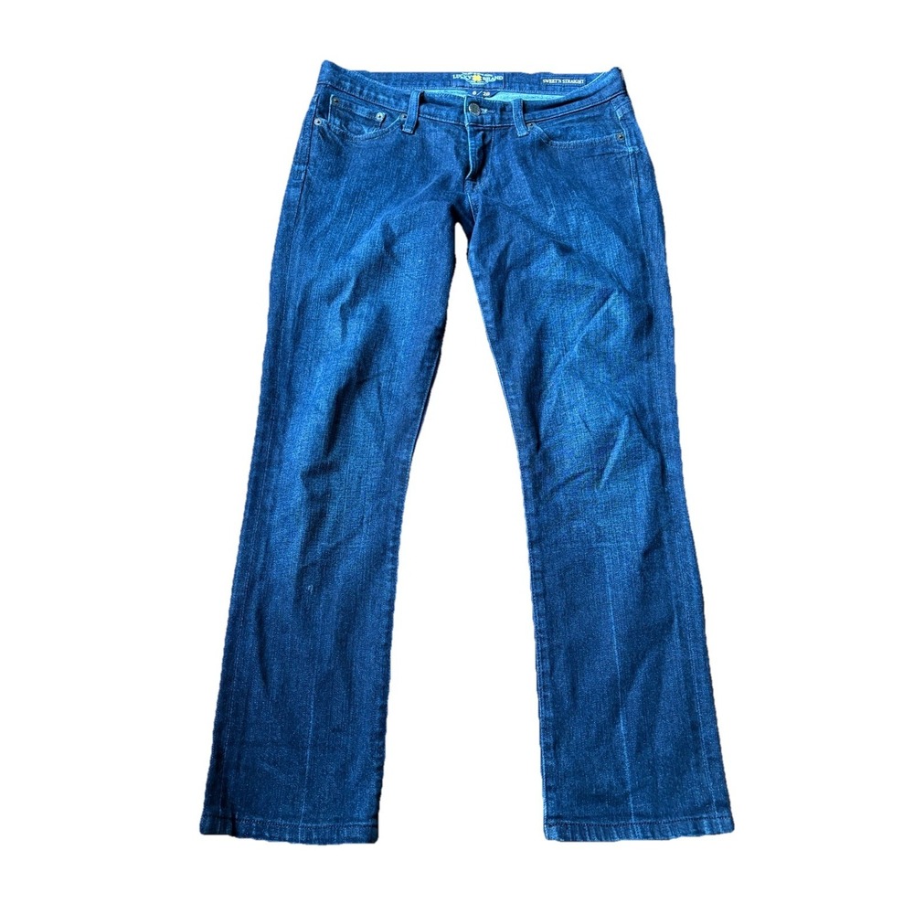 Lucky Brand Sweet N' Straight Women's Jean Size 6/28 Regular Embroidered